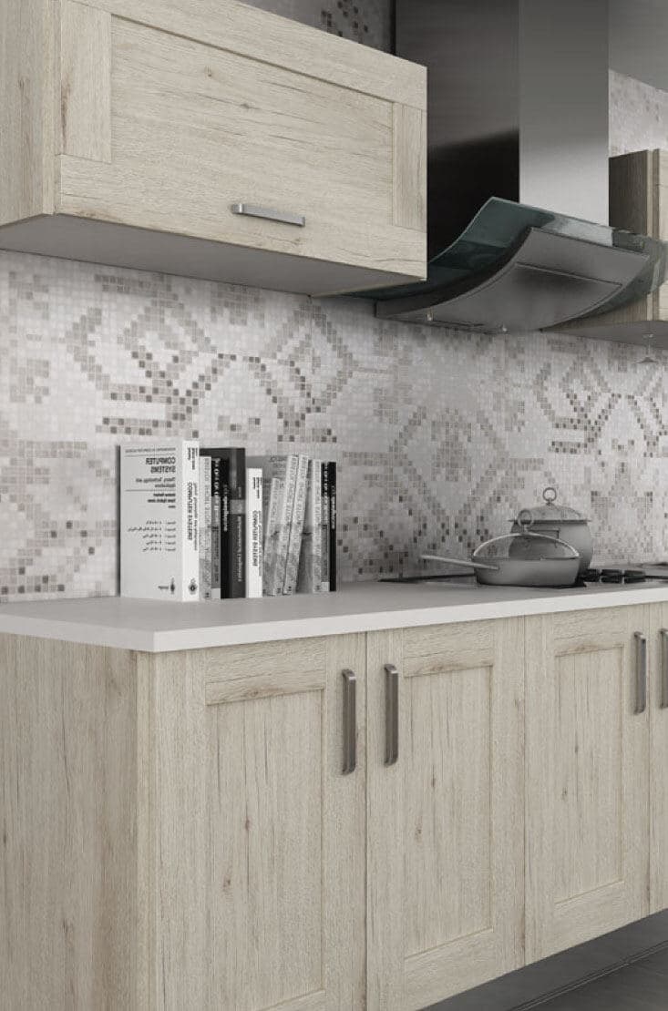 Fabuwood Illume Tuscany Como Ash frameless kitchen